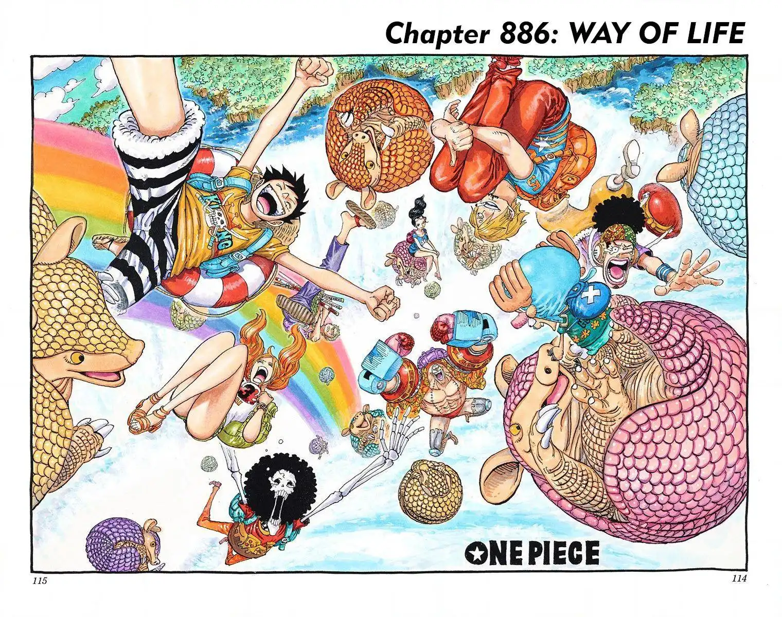 One Piece - Digital Colored Comics Chapter 886 1